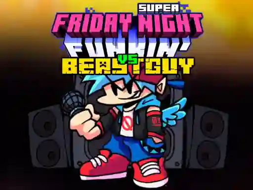 Mäng Super Friday Night Fankin vs Beast Guy Internetis