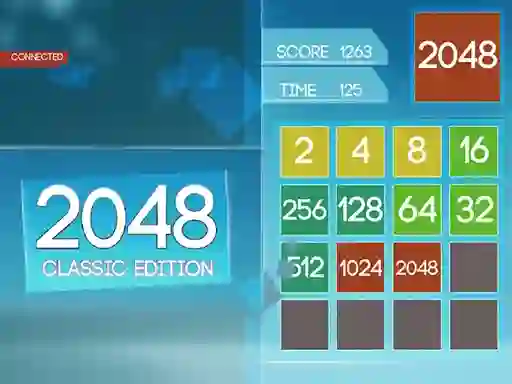 Mäng 2048 Classic edition Internetis