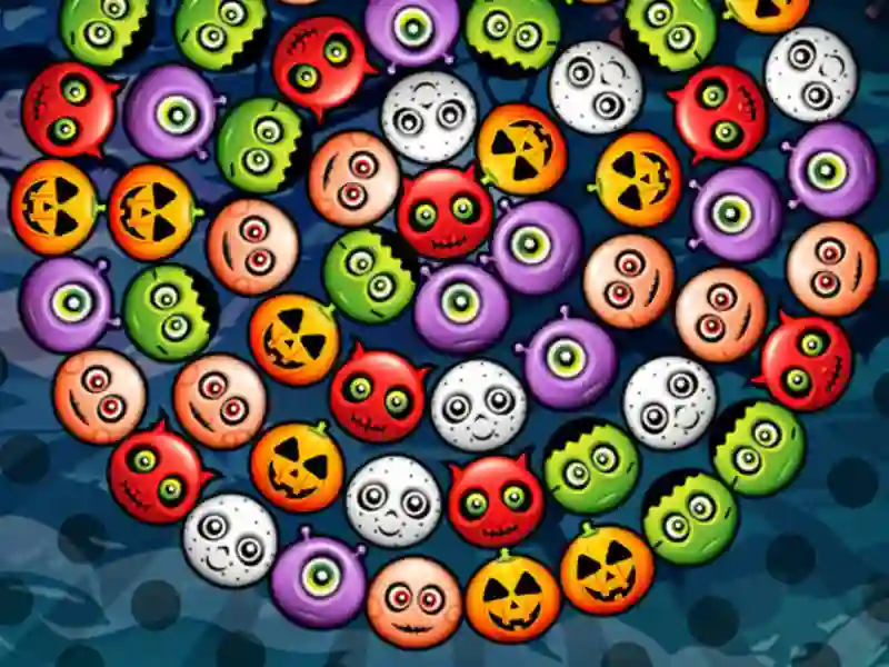 Mäng Bubble Wheel Halloween Internetis