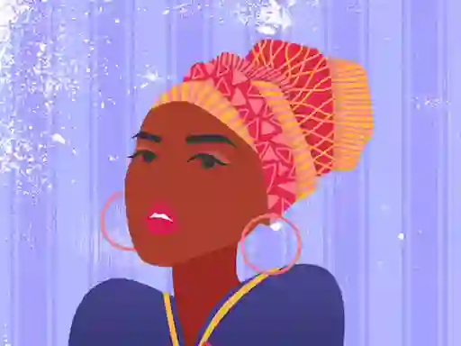 Mäng African Princess Jigsaw Internetis