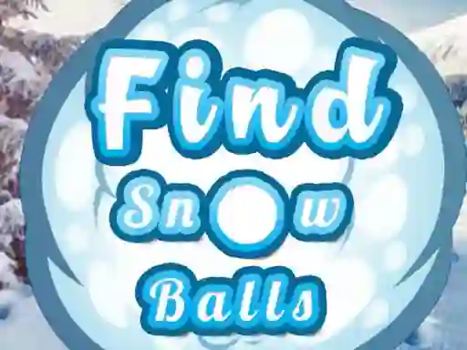 Mäng Find Snow Balls Internetis