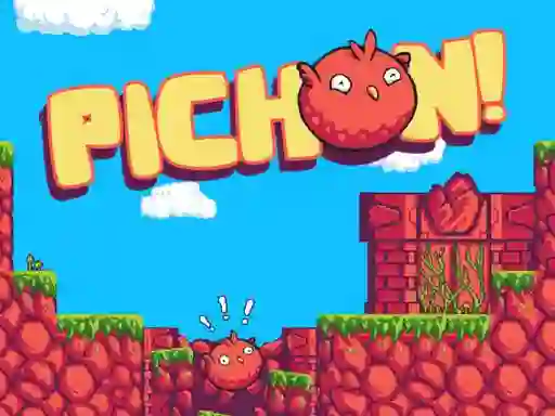 Mäng Pichon: The Bouncy Bird Internetis