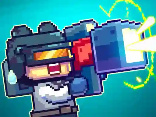 Mäng Cat Gunner vs Zombies Internetis