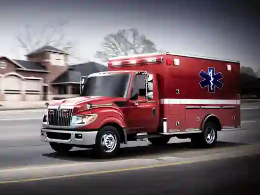 Mäng Ambulance Slide Internetis