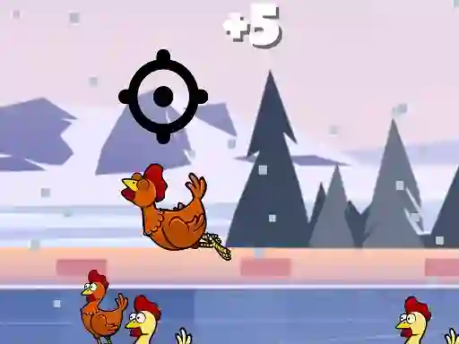 Mäng Chicken Shooting 2D Internetis