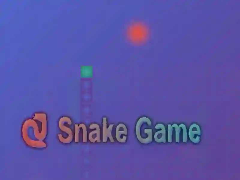 Mäng Snake game Internetis