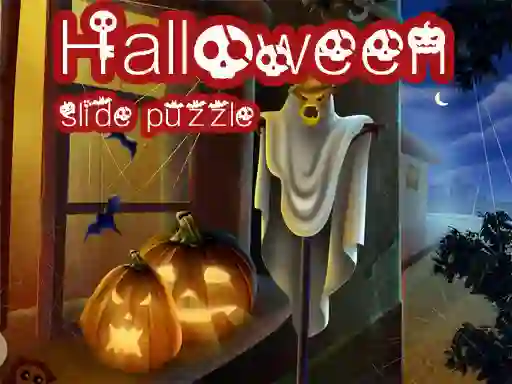 Mäng Halloween Slide Puzzle Internetis