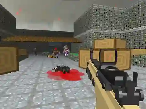 Mäng Pixel Apocalypse Shooting Zombie Garden Internetis