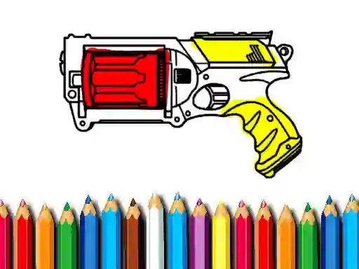 Mäng Back To School: Nerf Coloring Book Internetis