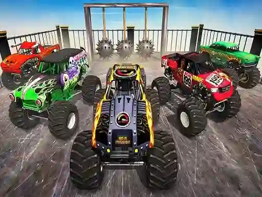 Mäng Monster Truck Impossible Stunt Track Internetis
