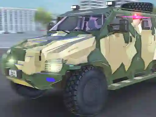 Mäng Police Car Armored Internetis