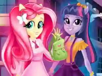 Mäng Equestria Girls First Day at School Internetis