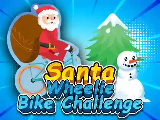 Mäng Santa Wheelie Bike Challenge Internetis