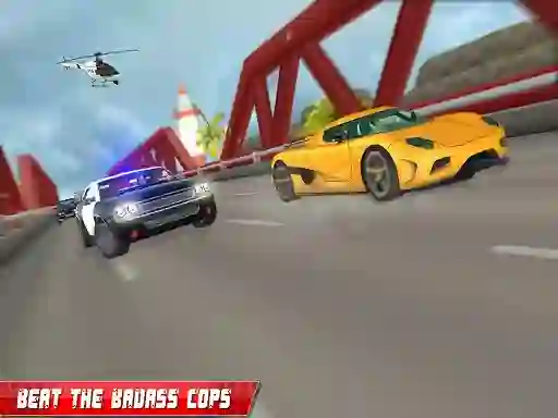 Mäng Grand Police Car Chase Drive Racing Internetis