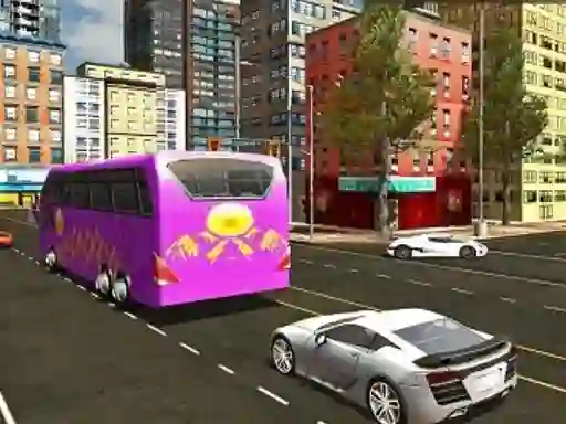 Mäng City Bus Offroad Driving Internetis