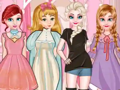 Mäng Princess Paper Doll Style Internetis