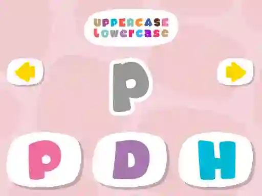 Mäng Uppercase Lowercase Internetis