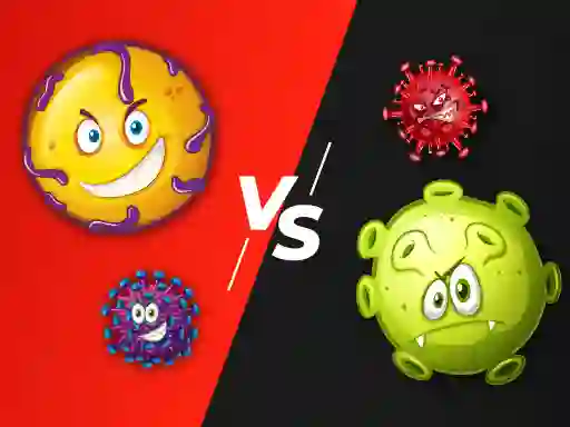 Mäng Virus War Internetis