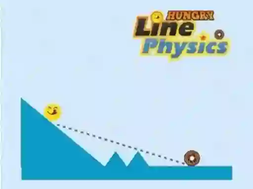 Mäng Hungry Line Physics Internetis
