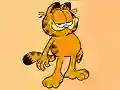 Mäng Garfield Dress Up Internetis