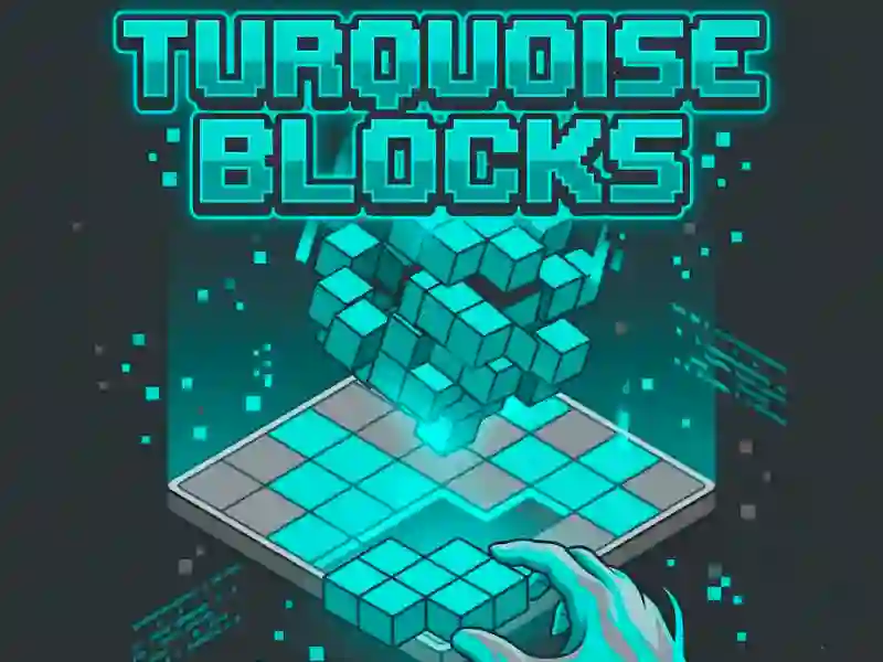 Mäng Turquoise Blocks Internetis