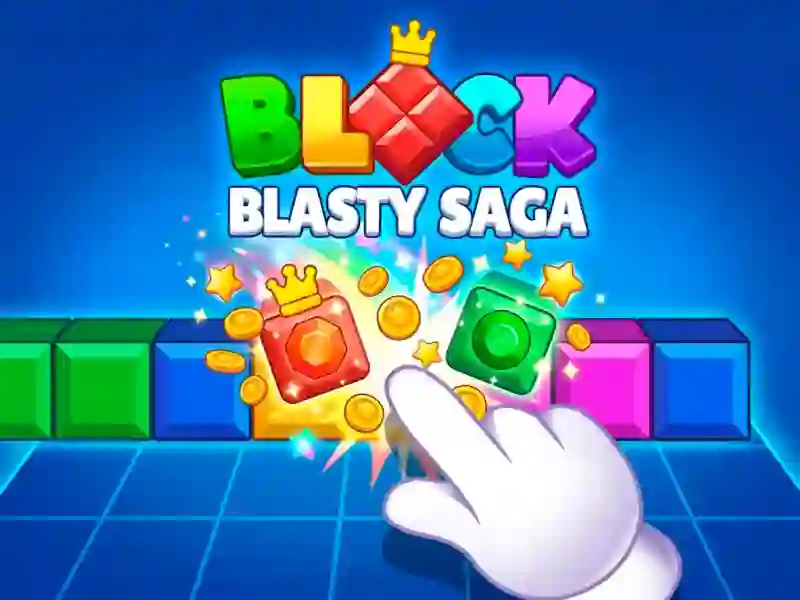 Mäng Block Blasty Saga Internetis