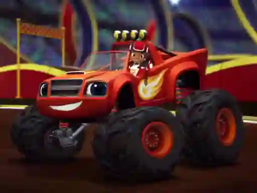 Mäng Blaze Monster Trucks Hidden Stars Internetis
