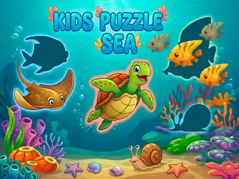 Mäng Kids Puzzle Sea Internetis