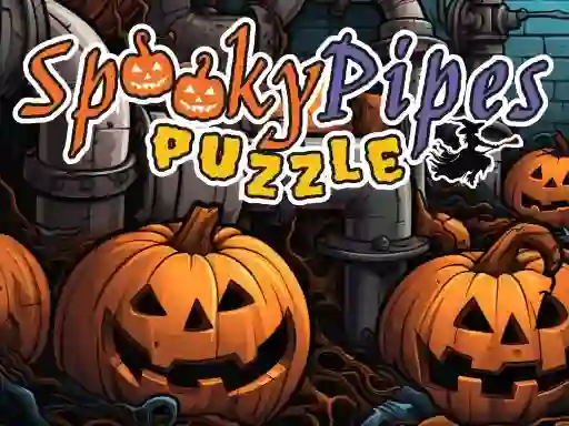 Mäng Spooky Pipes Puzzle Internetis
