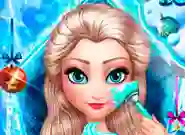 Mäng Ice Queen New Year Makeover Internetis
