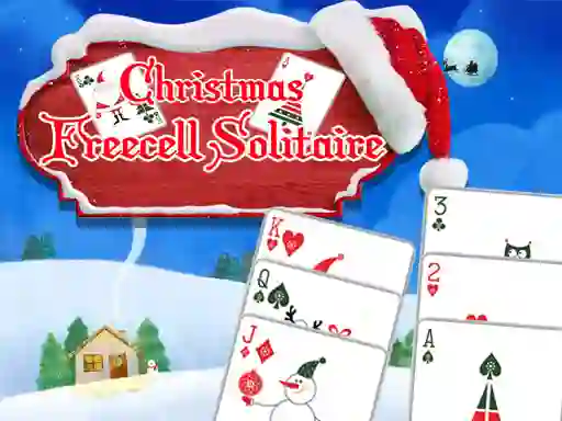 Mäng Freecell Christmas Solitaire Internetis