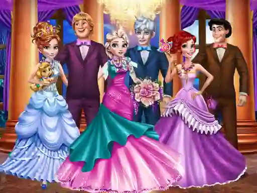 Mäng Princesses Castle Ball Internetis