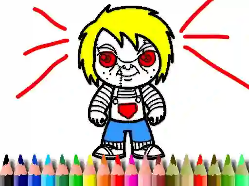 Mäng Scary Boy Coloring Book Internetis