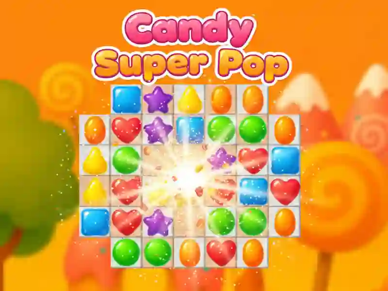 Mäng Candy Super Pop Internetis