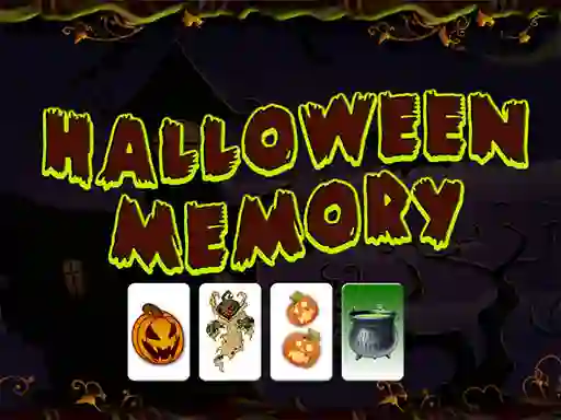 Mäng Halloween Memory Internetis