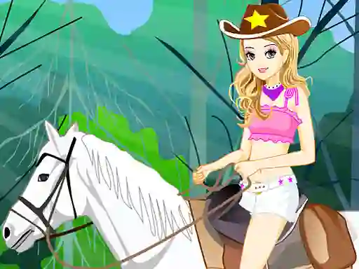 Mäng Horse Rider Girl Internetis