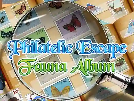 Mäng Philatelic Escape Fauna Album Internetis