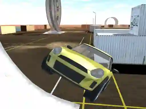 Mäng Stunt Crash Car 4 Fun Internetis
