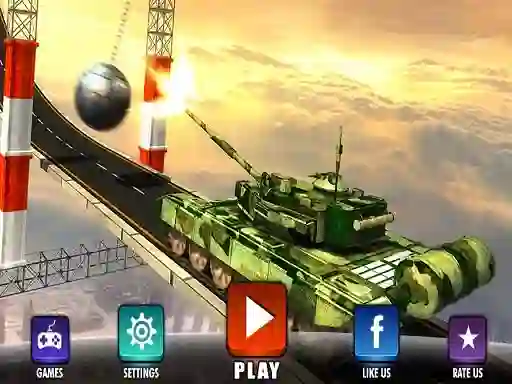 Mäng Impossible Army Tank Driving Simulator Tracks Internetis