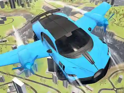 Mäng Real Sports Flying Car 3d Internetis