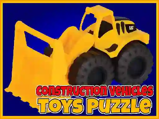 Mäng Construction Vehicles Toys Puzzle Internetis