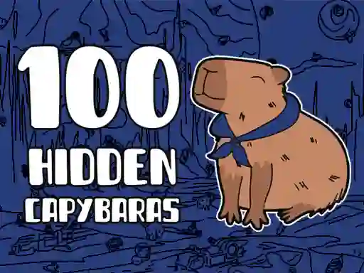 Mäng 100 Hidden Capybaras Internetis