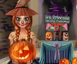 Mäng Ice Princess Spooky Costumes Internetis