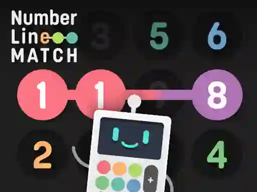 Mäng Number Line Match Internetis