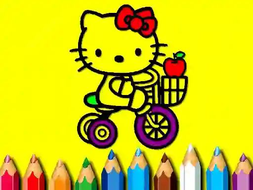 Mäng Back To School: Sweet Kitty Coloring Internetis