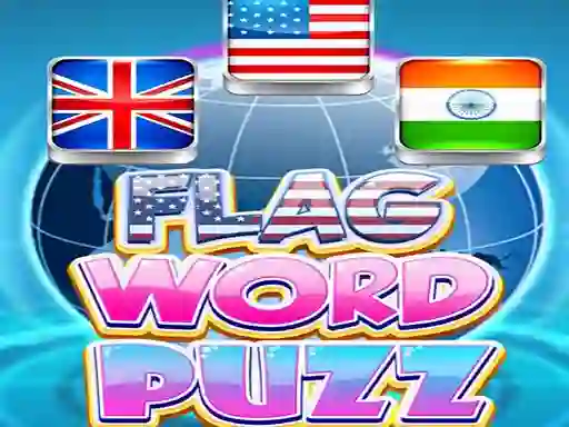 Mäng Flag Word Puzz Internetis