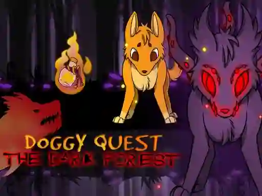 Mäng Doggy Quest The Dark Forest Internetis