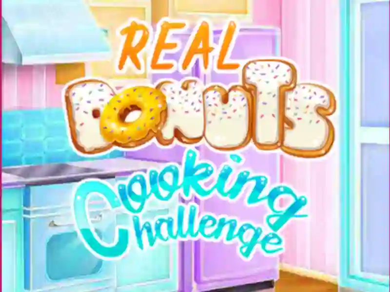 Mäng Real Donuts Cooking Challenge Internetis