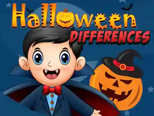 Mäng Halloween Differences Internetis