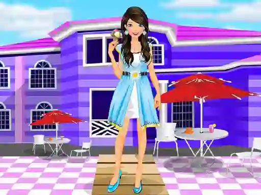 Mäng Summer Vacation Dressup Internetis